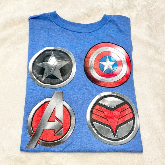 NEW Boy’s Marvel Falcon and Winter Soldier Tee - Picture 6 of 9